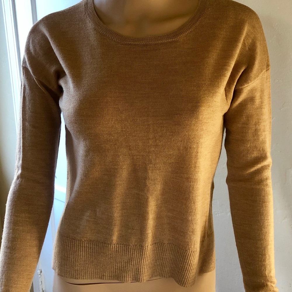 Max Studio Camel Sweater Size XS